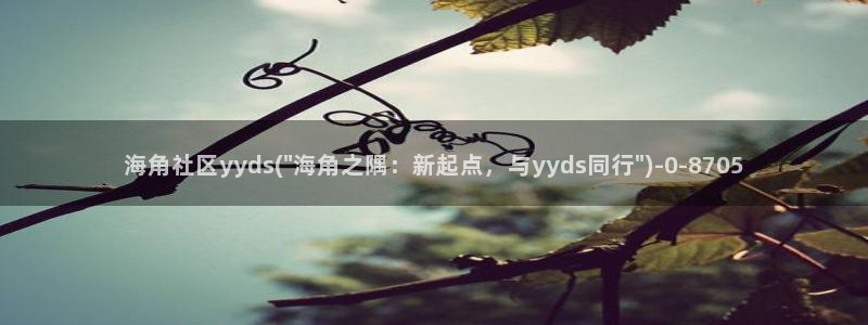 海角社区怎么玩的：海角社区yyds(\